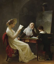 Een Jonge Schetser, ca. 1820