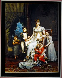 Koningin Caroline Murat & Haar Vier Kinderen