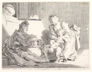 Het Kind en de Bulldog, 1778