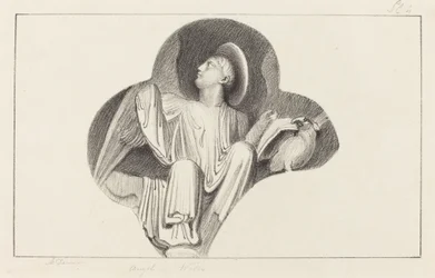 Een Engel, van Wells Cathedral