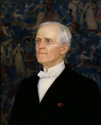 Portret van B. O. Schauman