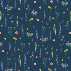 Kroningsbloemen, blauw, 2023