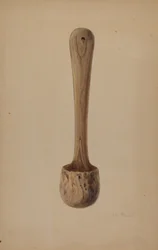 Aardappelstamper, ca. 1937