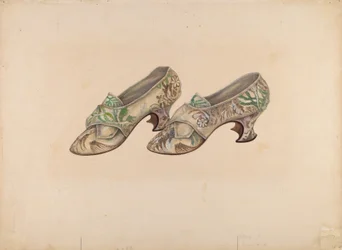 Damesschoenen, ca. 1939