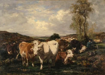 Kudde (olieverf op doek)