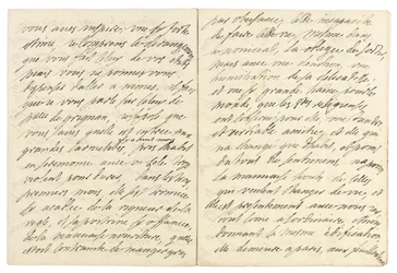 Autograaf brief aan Philippe Moulceau, Livry, 25 oktober 1686