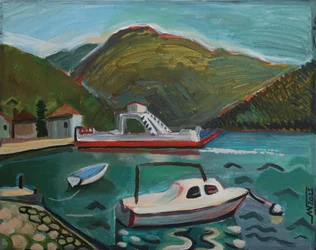 Boten in Mountain Harbor