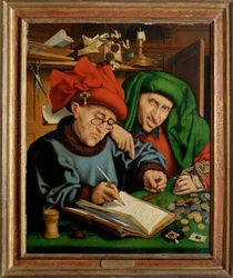 De geldwisselaar ...