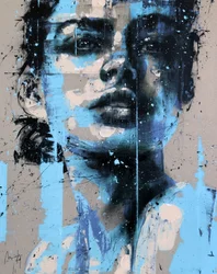 Somnium No. 11, Serie XIII, 2024 (acryl en olieverf op omgekeerd doek)