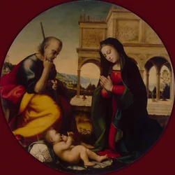De Aanbidding van het Christuskind, c. 1500