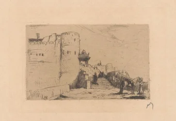 Tempelmuren in Palitana
