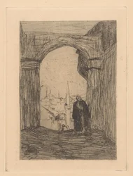 Poort in Constantinopel