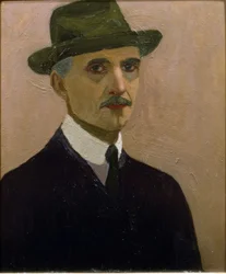 Zelfportret Marius Borgeaud
