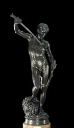 David (brons sculptuur door Antonin Mercia)