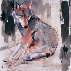 Zittende Wolf