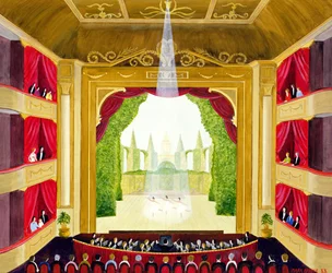 Een avond bij het Ballet