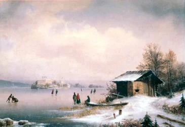 Winterlandschap, Ljubljana