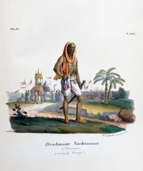 Brahmaan hofdienaar, 1828