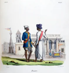 Voetsoldaten, 1828