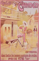 Poster voor Carmen-fietsen