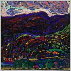 Kezar Lake, herfstavond, c.1910