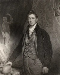Sir Anthony Carlisle, gegraveerd door H. Robinson, uit 