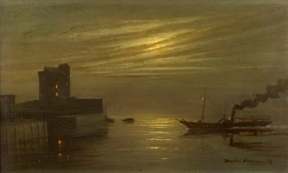 Broughty Castle - Maanlichtscène