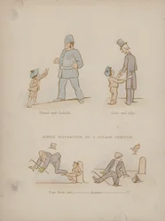 Pagina uit de Humours of Cynicus