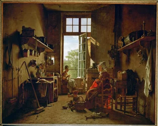 Interieur van een keuken ...