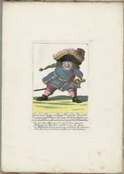 De Franse dwerg Don Luis Champ-merdant, ca. 1710