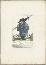 De dwerg Blaßl Broatgosch, ca. 1710
