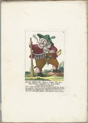 De dwerg Christl Vestnbalkh, ca. 1710