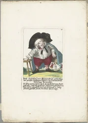 De dwerg Veith Schöberl von Gümpendriel, ca. 1710