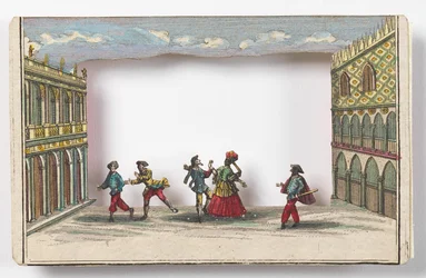 Het Carnaval van Venetië (Kijkdoos)