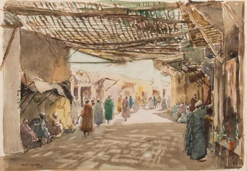 Een soek in Fez