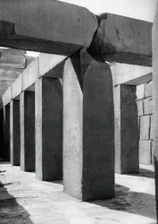 Granieten tempel, Gizeh, Egypte