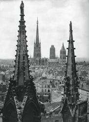 Rouen, Frankrijk, 1937