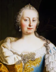 Portret van keizerin Maria Theresia van Oostenrijk (Wenen)