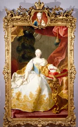 Portret van Maria Theresia
