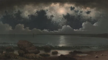 Martin Johnson Heade / "Point Judith, Rhode Island", 1867-1868