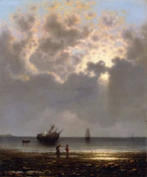 Zon breekt door de wolken