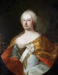 Portret van keizerin Maria Theresia van Oostenrijk