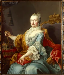 Portret van Maria Theresia, Heilige Roomse Keizerin