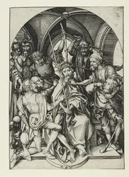 Christus gekroond met doornen, laat 15e eeuw