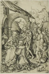 De Aanbidding der Wijzen, uit Het Leven van Christus