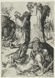 De Agonie in de Tuin (gravure)