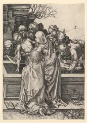 De graflegging van Christus