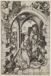 De Geboorte, ca. 1471-73 (gravure)