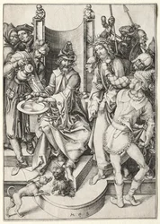 De passie: Christus voor Pilatus