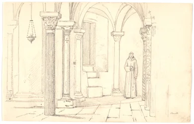 De crypte van de kathedraal, Otranto